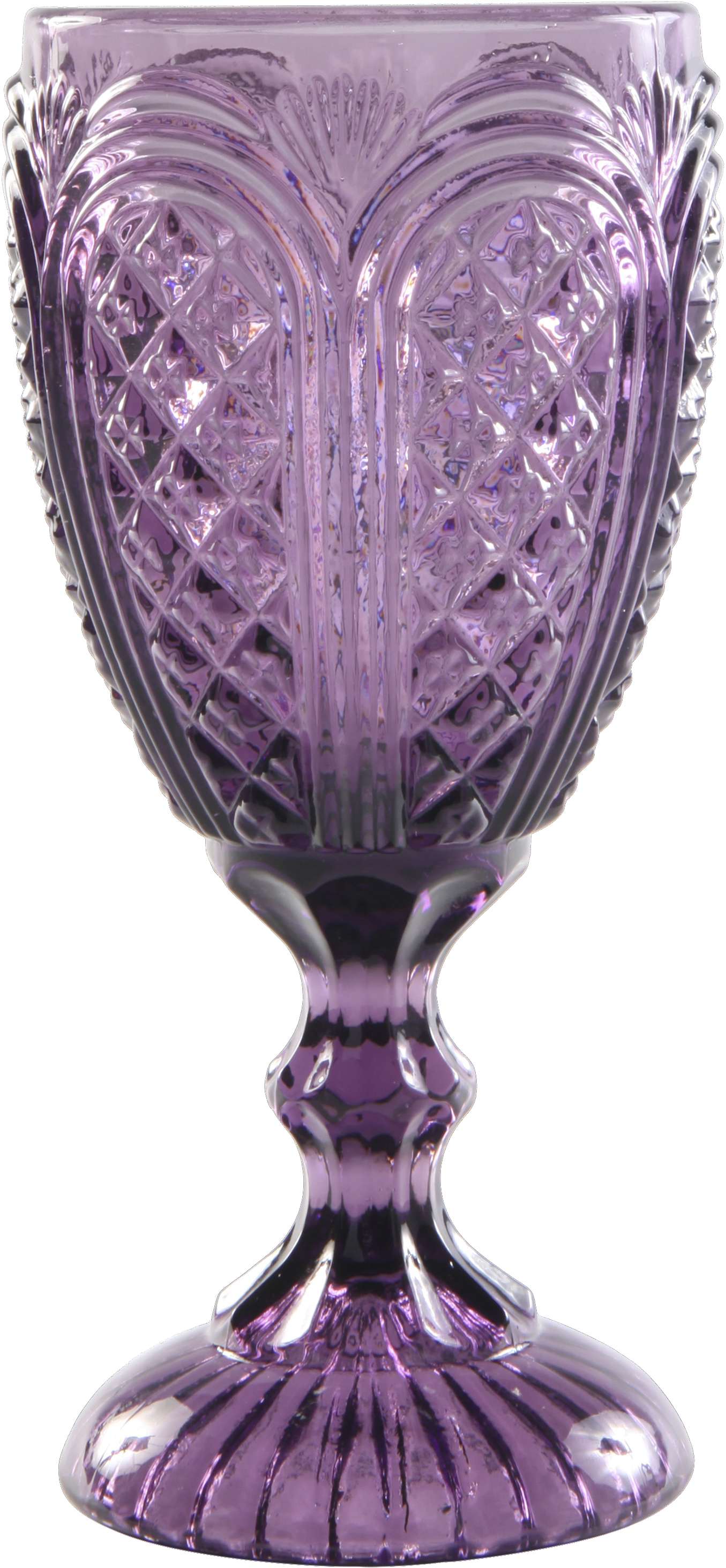 Pokal violett "Vintage" (25)