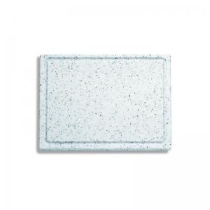 Kunststoff-Schneidbrett weiß marmoriert 1/1 GN