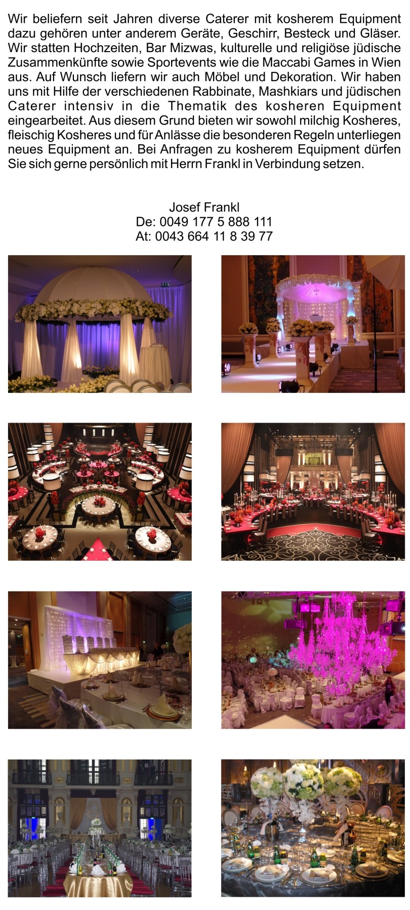 Kosher Catering Equipment Kosher Catering Equipment